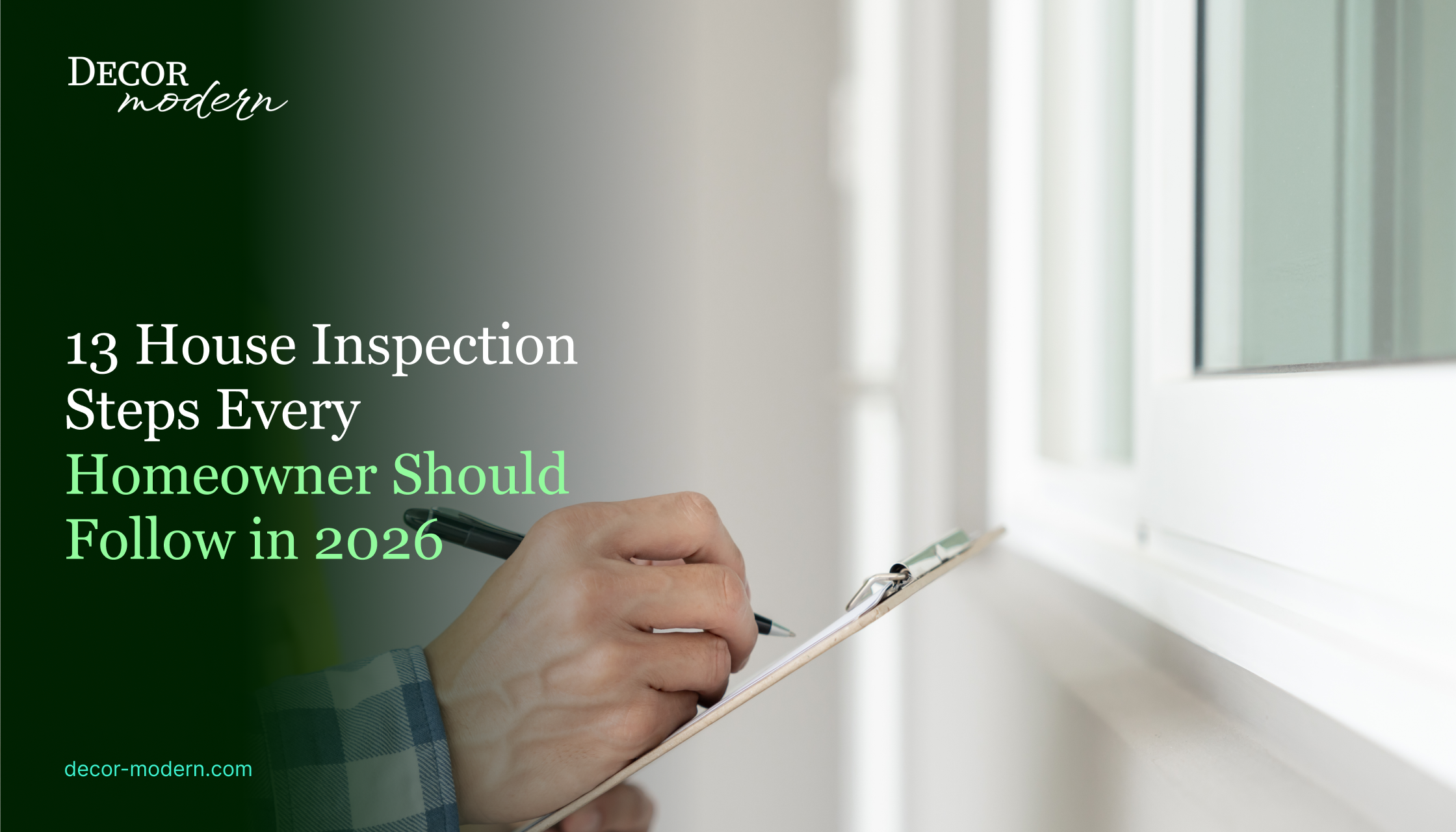 Clean House Inspection 13 House Inspection Steps Every Homeowner Should Know